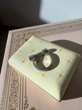 Load image into Gallery viewer, Sterling Silver CZ Omega Ring Size 7
