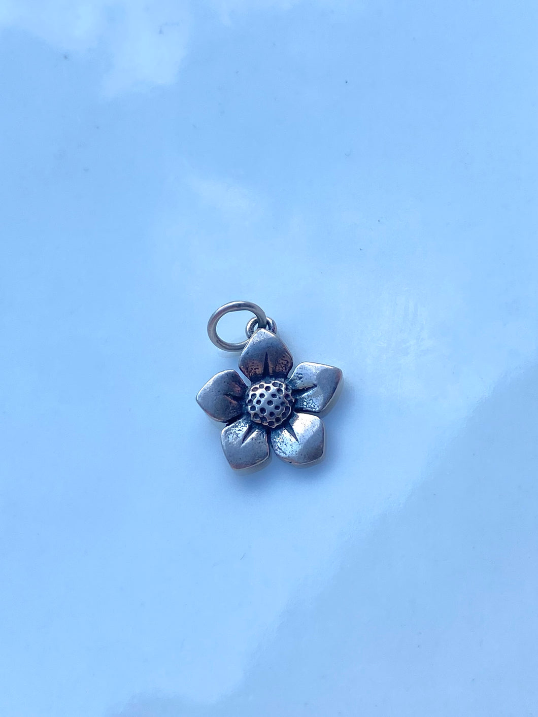 Flower Sterling Silver Charm