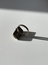 Load image into Gallery viewer, Vintage Agate Sterling Silver Ring Size 7.75
