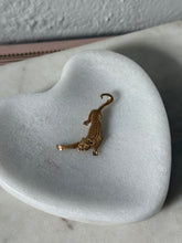 Load image into Gallery viewer, Vintage Tiger 14k Yellow Gold Pendant
