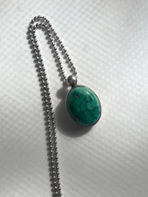 Load image into Gallery viewer, Turquoise Vintage Sterling Silver Necklace
