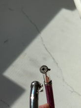 Load image into Gallery viewer, Vintage Milor Italy Pink Enamel Sterling Silver Bangle Bracelet
