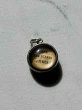 Load image into Gallery viewer, Vintage Sterling Libra Double Sided Charm
