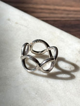 Load image into Gallery viewer, Mexico Sterling Silver Wide Band Ring Size 9
