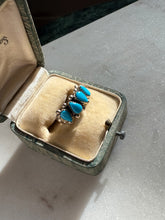 Load image into Gallery viewer, Turquoise Sterling Silver Ring Size 6
