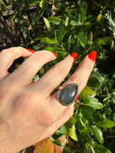 Load image into Gallery viewer, Labradorite Sterling Silver Ring Size 8.75
