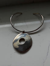 Load image into Gallery viewer, Simon Sebbag Sterling Silver Modernist Choker Necklace
