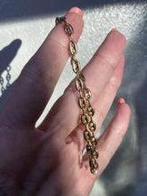 Load image into Gallery viewer, Mariner Link Vintage Italian 14k Yellow Gold Bracelet
