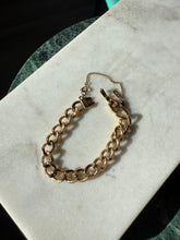 Load image into Gallery viewer, Monet Vintage Gold Plated Curb Link Bracelet 6.5”
