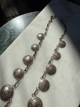 Load image into Gallery viewer, Sterling Silver 1864-1913 Peruvian Coin Necklace 17”
