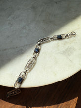 Load image into Gallery viewer, Antique Sterling Silver Bracelet 7”
