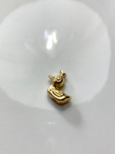 Load image into Gallery viewer, Duck 14k Yellow Gold Charm
