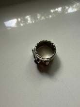 Load image into Gallery viewer, Tanzanite Cabochon Sterling Silver Ring Size 5.75
