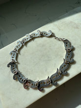 Load image into Gallery viewer, Vintage Mexican Sterling Silver Collar Necklace 15”
