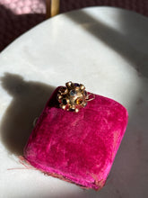 Load image into Gallery viewer, Vintage Sputnik Multi-Gemstone 18k Gold Charm
