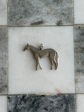 Load image into Gallery viewer, Horse Pendant Sterling Silver
