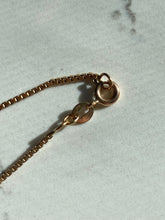 Load image into Gallery viewer, Micro Box Chain 10k Yellow Gold Necklace
