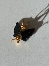 Load image into Gallery viewer, Vintage Gold Plated Butterfly Brooch
