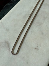 Load image into Gallery viewer, USA Pure Silver Rounded Snake Chain 16.5”
