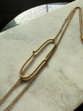 Load image into Gallery viewer, Gold Vermeil Necklace 30”

