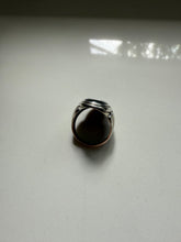 Load image into Gallery viewer, Paua Shell Sterling Silver Ring Size 9.5
