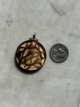 Load image into Gallery viewer, Antique 10k Rosey Gold Mourning Locket
