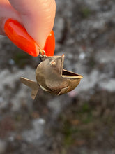 Load image into Gallery viewer, Fish 14k Yellow Gold Pendant
