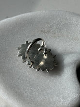 Load image into Gallery viewer, Vintage Black Onyx Sterling Silver Ring Size 7.25
