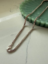 Load image into Gallery viewer, Italian Sterling Silver Chain 18”

