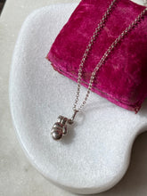 Load image into Gallery viewer, Boxing Glove Sterling Necklace 17.5”
