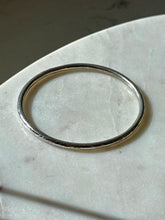 Load image into Gallery viewer, Vintage Etched Sterling Silver Bangle Bracelet
