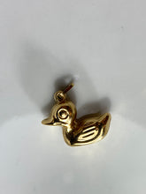 Load image into Gallery viewer, Duck 14k Yellow Gold Charm
