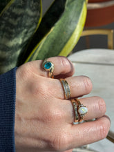 Load image into Gallery viewer, Vintage Tourmaline 14k Solid Yellow Gold Ring
