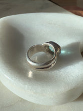 Load image into Gallery viewer, Blue Spinel Sterling Silver Ring Size 6

