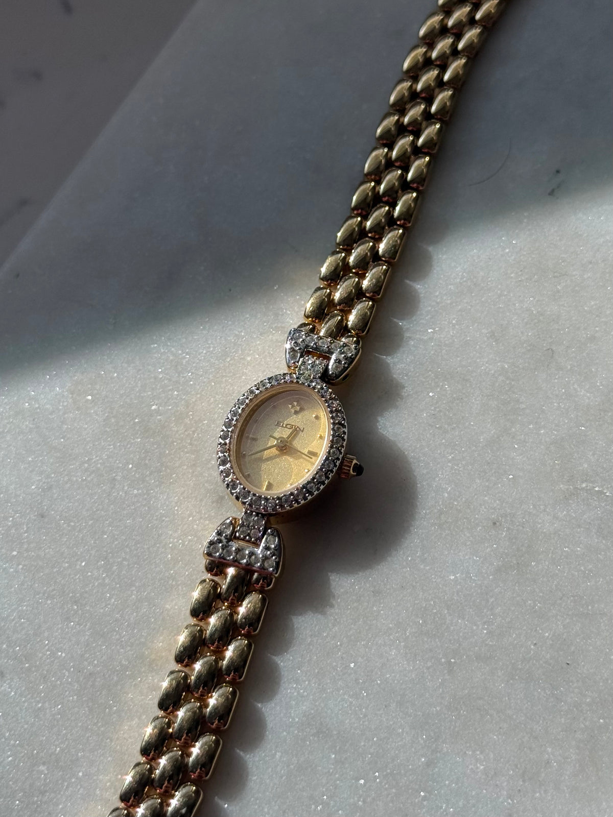Vintage Goldtone Elgin Watch