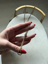Load image into Gallery viewer, Antique Gold Fill &amp; 10k Gold Slider Watch Rope Chain w/ Dog Clip
