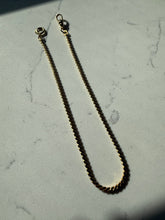Load image into Gallery viewer, Vintage 1/20 12k Gold Fill Watch Chain Choker 13”
