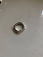 Load image into Gallery viewer, Square Solid Mexico Sterling Ring
