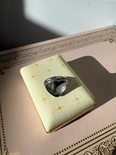 Load image into Gallery viewer, Vintage Turquoise &amp; Mother of Pearl Sterling Silver Ring Size 8
