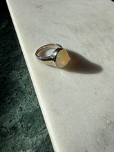 Load image into Gallery viewer, Opal Sterling Ring Size 7.75
