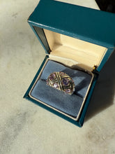 Load image into Gallery viewer, Amethyst Sterling Silver Ring Size 8.5
