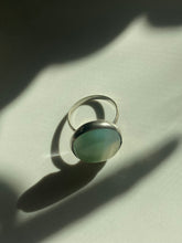 Load image into Gallery viewer, Teal Quartz Sterling Silver Ring
