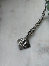 Load image into Gallery viewer, Vintage Cat Charm Necklace 20”
