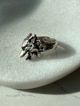 Load image into Gallery viewer, Vintage Wolf Sterling Silver Ring Size 5.5
