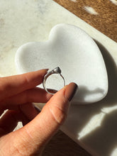 Load image into Gallery viewer, Vintage Sterling Silver Cat Ring Size 6.75
