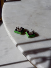 Load image into Gallery viewer, Gaspeite Sterling Silver Earrings
