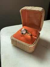 Load image into Gallery viewer, Moonstone Gold Vermeil Ring Size 7.25
