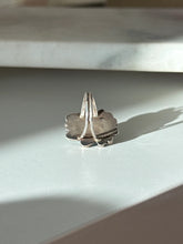 Load image into Gallery viewer, Vintage Sterling Silver Pearl Ring Size 7.75
