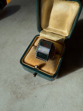 Load image into Gallery viewer, Bloodstone &amp; Opal Sterling Silver Ring Size 7
