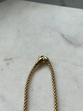 Load image into Gallery viewer, Gold Vermeil Panther Necklace 18”
